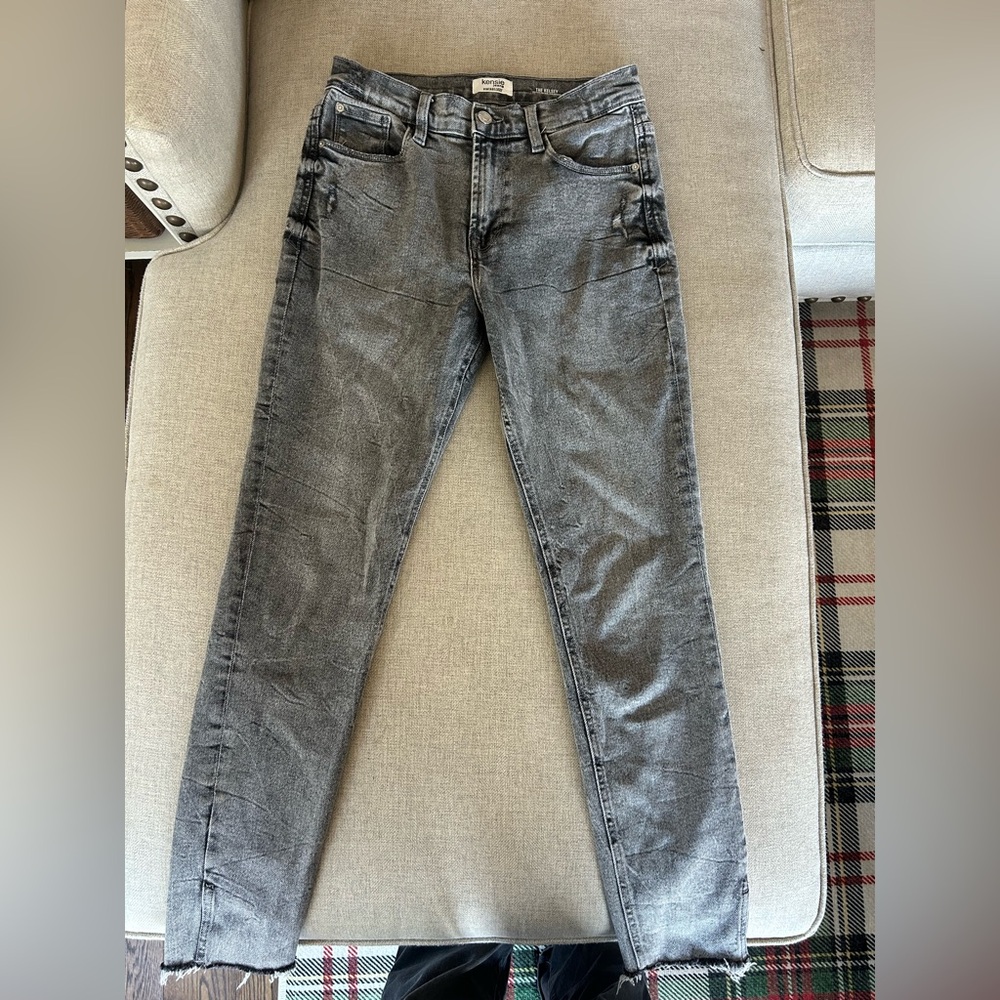 Gray Denim Jeans